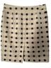 J.Crew 68% Polyester 32% Cotton 100% Acetate Polka Dots Stripes Multi Color Casual Skirt Size 6 - photo 2