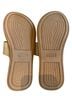 Reef Brown Gold Sandals Size 7 - photo 2