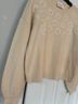 HYACINTH HOUSE 100% Acrylic Ivory Pullover Sweater Size S - photo 5