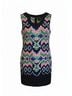 Gabby Skye Print Multi Color Cocktail Dress Size 14 - photo 1