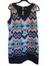 Gabby Skye Print Multi Color Cocktail Dress Size 14 - photo 2