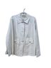 Chico's 100% Faux Leather Ivory White Jacket Size XXL - photo 3