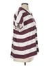 Bobeau Stripes Red Bobeau Short Sleeve Blouse Size 1X - photo 3