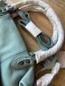 Free People 100% Leather Blue Leather Hobo One size - photo 5