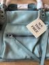 Free People 100% Leather Blue Leather Hobo One size - photo 7