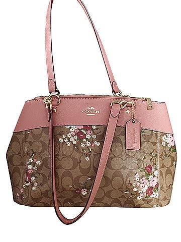 Coach Leather Tote (view 1)