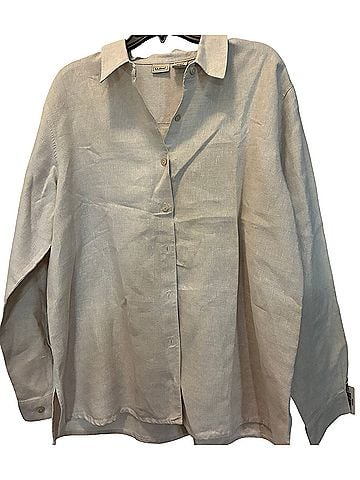 L.L.Bean Linen Long Sleeve Button-Down Shirt (view 1)