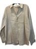L.L.Bean 100% Linen Tan Ivory Long Sleeve Button-Down Shirt Size XL - photo 1