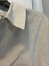 L.L.Bean 100% Linen Tan Ivory Long Sleeve Button-Down Shirt Size XL - photo 8
