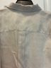 L.L.Bean 100% Linen Tan Ivory Long Sleeve Button-Down Shirt Size XL - photo 12
