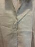 L.L.Bean 100% Linen Tan Ivory Long Sleeve Button-Down Shirt Size XL - photo 9