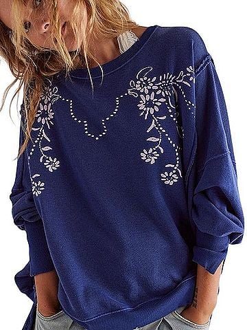We the Free Camden Pullover Long Sleeve T-Shirt (view 1)