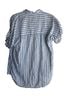 J.Crew Stripes Blue White Button-Down Shirt Size XS - photo 2
