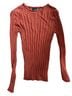 Topshop Red Long Sleeve Top Size 4 - photo 1