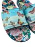 Johnny Was Floral Multi Color Sandals Size 9 - photo 3