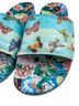 Johnny Was Floral Multi Color Sandals Size 9 - photo 2