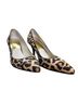 Michael Kors Animal Print Multi Color Heels Size 7 - photo 1