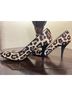 Michael Kors Animal Print Multi Color Heels Size 7 - photo 4
