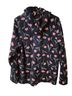 O'Neill Floral Black Pink Green Fleece Size XL - photo 2