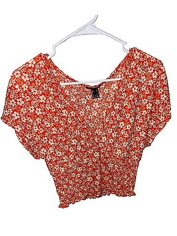 Forever 21 Short Sleeve Blouse (view 1)