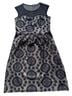 En Focus Studio Floral Black Ivory Cocktail Dress Size 14 - photo 1