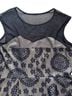 En Focus Studio Floral Black Ivory Cocktail Dress Size 14 - photo 7