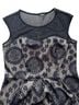 En Focus Studio Floral Black Ivory Cocktail Dress Size 14 - photo 3