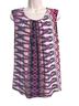 Grayson Print Multi Color Sleeveless T-Shirt Size 1X - photo 1