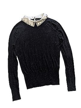 Ted Baker London Helin Embellished-Collar Sparkle Pullover Sweater (view 1)