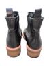 J.Crew 100% Leather Solid Black Ankle Boots Size 10 - photo 2