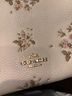 Coach Floral White Leather Shoulder Bag One size - photo 4