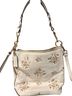 Coach Floral White Leather Shoulder Bag One size - photo 2