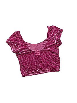 BlackMilk Be Mine Crop Short Sleeve Blouse (view 2)