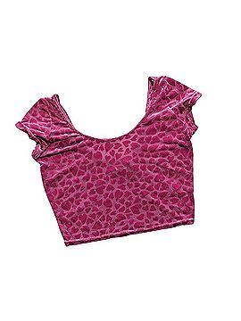 BlackMilk Be Mine Crop Short Sleeve Blouse (view 1)