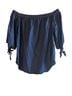 Faded Glory Blue Blouse Size S - photo 2