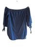 Faded Glory Blue Blouse Size S - photo 1