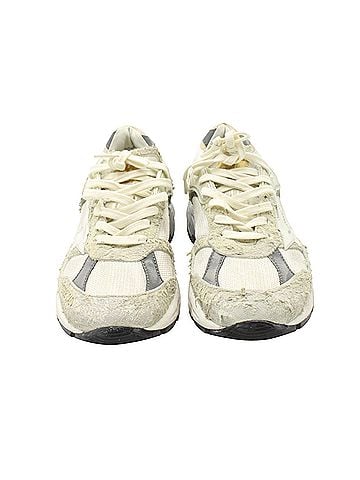 Golden Goose Golden Goose Dad Sneakers in Cream Suede (view 2)