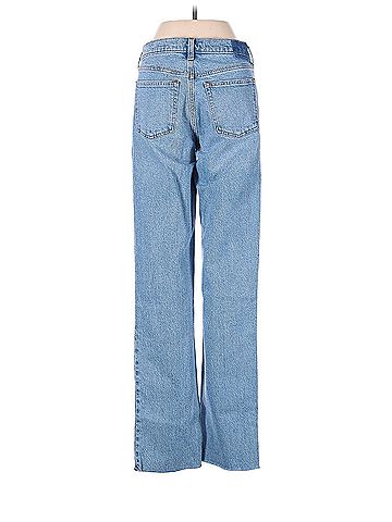 Abercrombie & Fitch 90' Straight Mid Rise Jeans (view 2)