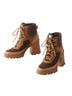 Sorel Brown Tan Heels Size 9 - photo 1
