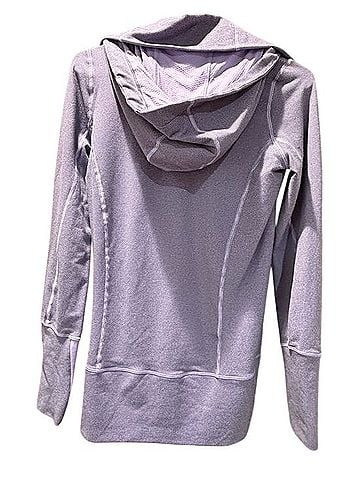 Lululemon Athletica Curved-Seam Zip Hoodie Jacket (view 2)
