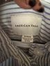 American Eagle Outfitters Stripes Blue White Button-Down Shirt Size XL - photo 3