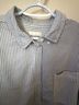 American Eagle Outfitters Stripes Blue White Button-Down Shirt Size XL - photo 5