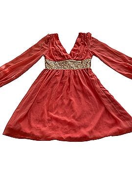 red clover Cocktail Dress (view 2)