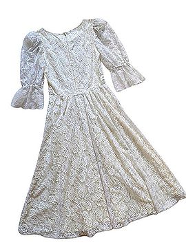 Gunne Sax 70s Vintage Cocktail Dress (view 2)