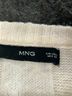 MNG Ivory Mng Pullover Sweater Size S - photo 6