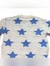 Blue Velvet Star Pattern Cozy Pullover Sweater - photo 5