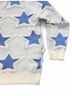 Blue Velvet Star Pattern Cozy Pullover Sweater - photo 7