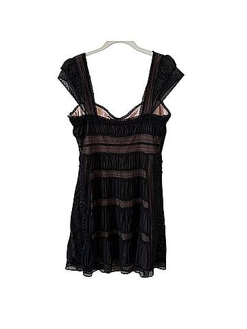 Free People Alicia Lace Mini Dress Cocktail Dress (view 2)