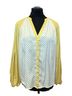 Boden Floral Yellow White Long Sleeve Blouse Size 6 - photo 1