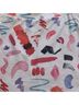 BlackMilk Print White Red Pink Purple Blue Black Casual Skirt Size S - photo 4